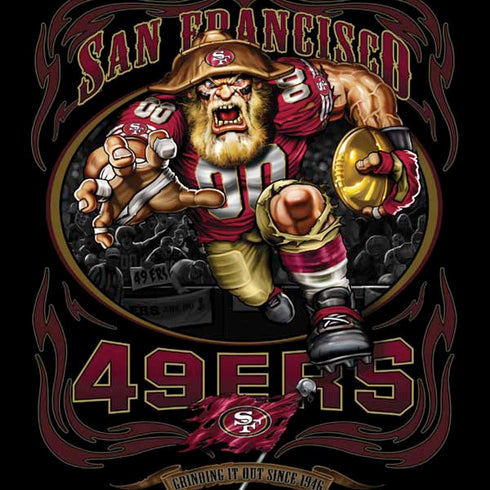 Liquid Blue NFL San Francisco 49ers Running Back Moto E5 Play Skin