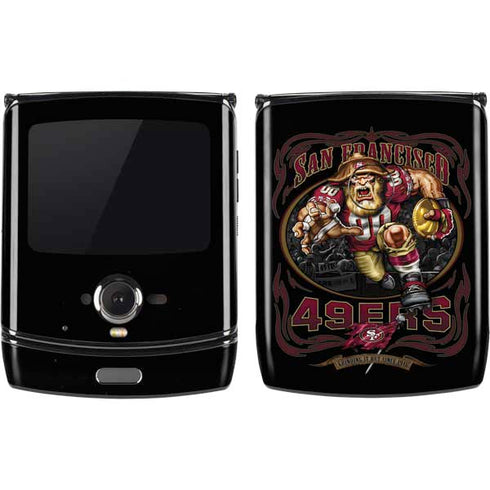 Liquid Blue NFL San Francisco 49ers Running Back Motorola RAZR Skin