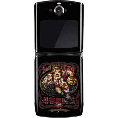 Liquid Blue NFL San Francisco 49ers Running Back Motorola RAZR Skin