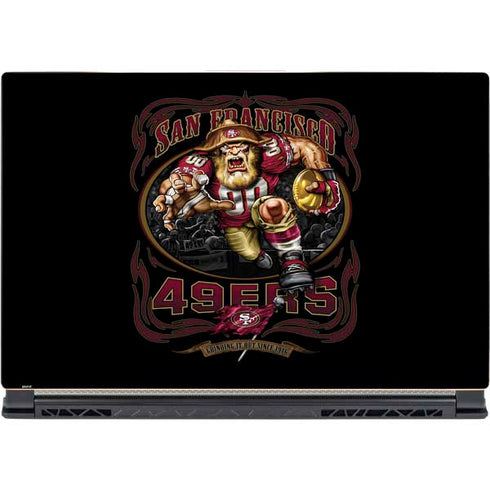 Liquid Blue NFL San Francisco 49ers Running Back MSI GS65 Stealth Laptop Skin