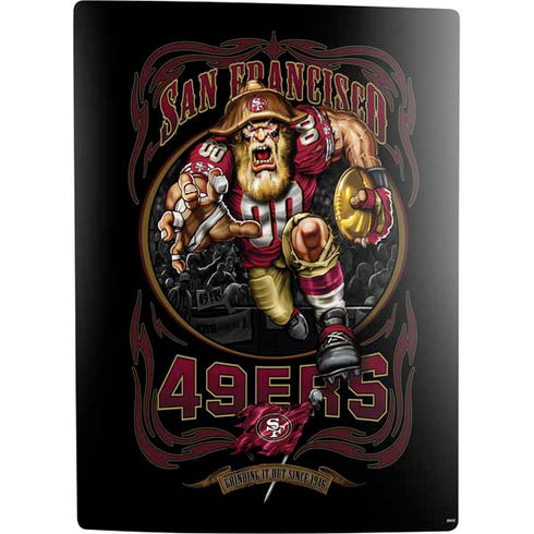 Liquid Blue NFL San Francisco 49ers Running Back PS5 Digital Edition Bundle Skin