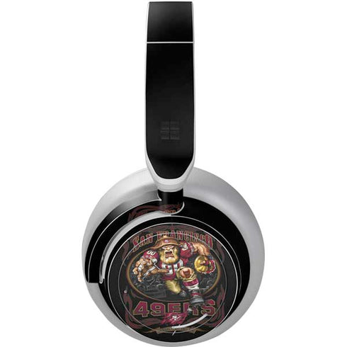 Liquid Blue NFL San Francisco 49ers Running Back Surface Headphones Skin
