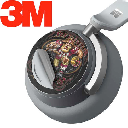 Liquid Blue NFL San Francisco 49ers Running Back Surface Headphones Skin