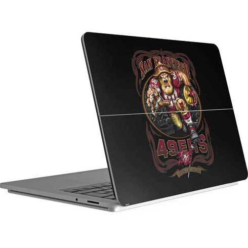 Liquid Blue NFL San Francisco 49ers Running Back Surface Laptop Studio Skin