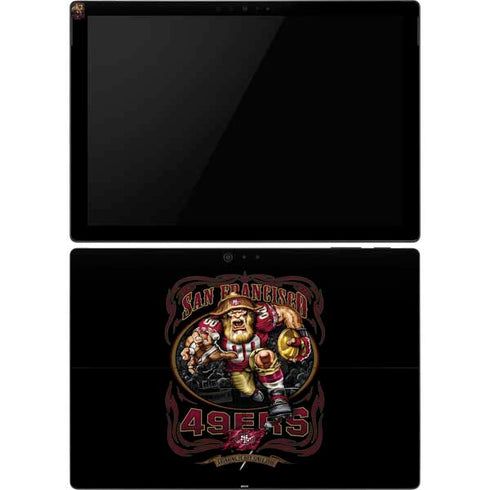Liquid Blue NFL San Francisco 49ers Running Back Surface Pro 6 Skin