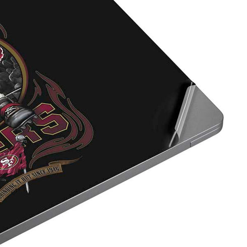 Liquid Blue NFL San Francisco 49ers Running Back Universal Laptop 15in (12.2 x 8.8in) Skin