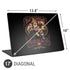 Liquid Blue NFL San Francisco 49ers Running Back Universal Laptop 17in (13.8 x 10in) Skin