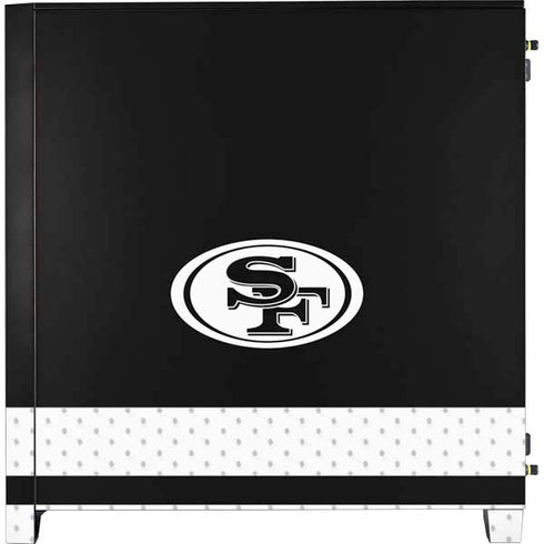 NFL San Francisco 49ers Shutout Corsair 4000D Tempered Glass Mid-Tower ATX Case Skin