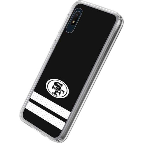 NFL San Francisco 49ers Shutout Galaxy A10e Clear Case