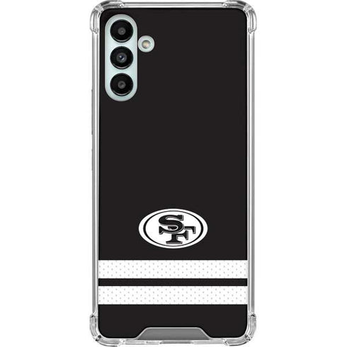 NFL San Francisco 49ers Shutout Galaxy A13 5G Clear Case