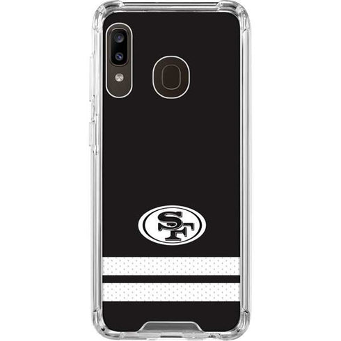 NFL San Francisco 49ers Shutout Galaxy A30 Clear Case