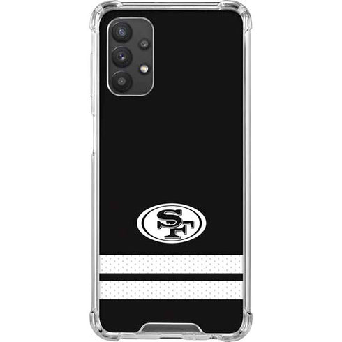 NFL San Francisco 49ers Shutout Galaxy A32 5G Clear Case