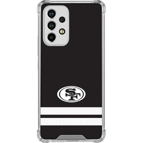 NFL San Francisco 49ers Shutout Galaxy A53 5G Clear Case