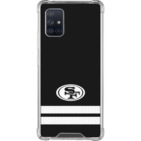 NFL San Francisco 49ers Shutout Galaxy A71 5G Clear Case
