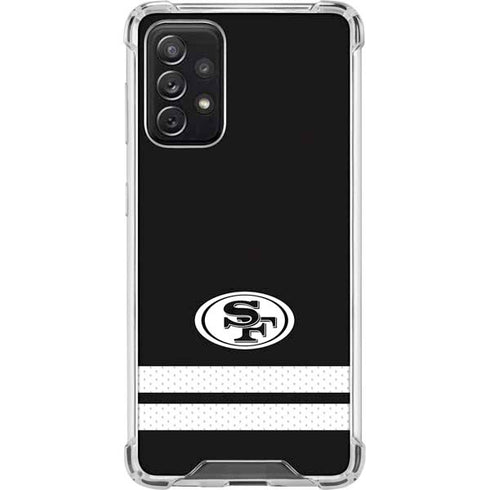 NFL San Francisco 49ers Shutout Galaxy A72 5G Clear Case