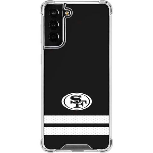 NFL San Francisco 49ers Shutout Galaxy S21 FE Clear Case