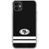 NFL San Francisco 49ers Shutout iPhone 11 Clear Case