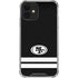 NFL San Francisco 49ers Shutout iPhone 12 Mini Clear Case