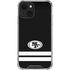 NFL San Francisco 49ers Shutout iPhone 14 Plus Clear Case