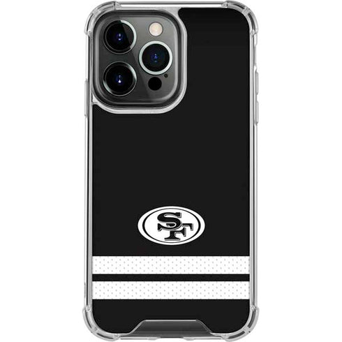 NFL San Francisco 49ers Shutout iPhone 14 Pro Clear Case