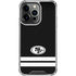 NFL San Francisco 49ers Shutout iPhone 14 Pro Clear Case