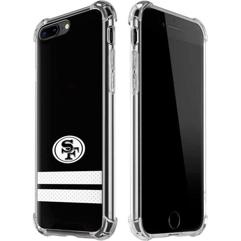 NFL San Francisco 49ers Shutout iPhone 7/8 Plus Clear Case