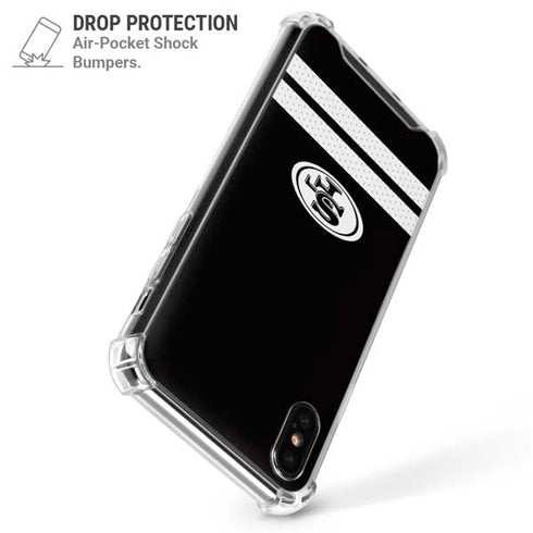 NFL San Francisco 49ers Shutout iPhone X/XS Clear Case