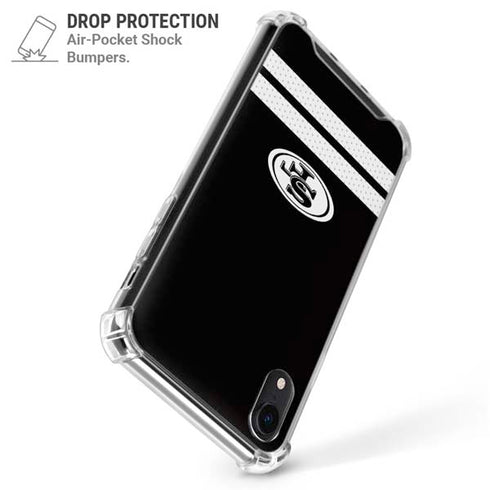 NFL San Francisco 49ers Shutout iPhone XR Clear Case