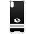 NFL San Francisco 49ers Shutout iPhone XS Clear Case