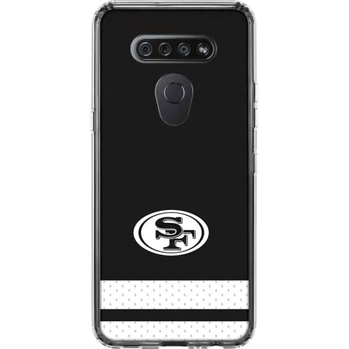 NFL San Francisco 49ers Shutout LG K51/Q51 Clear Case