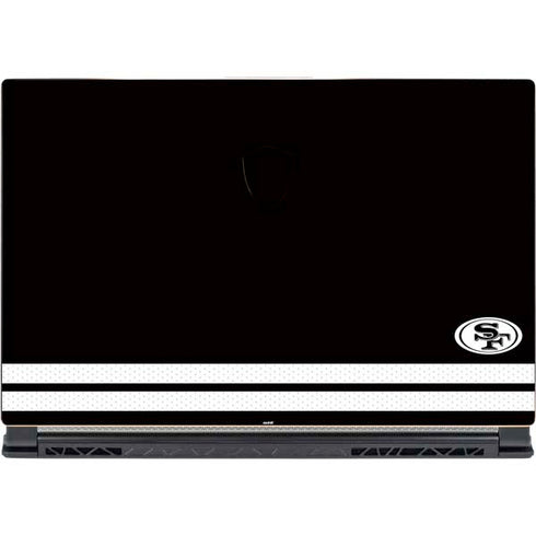 NFL San Francisco 49ers Shutout MSI GS65 Stealth Laptop Skin