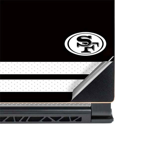 NFL San Francisco 49ers Shutout MSI GS65 Stealth Laptop Skin