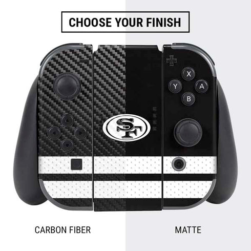 NFL San Francisco 49ers Shutout Nintendo Switch Bundle Skin