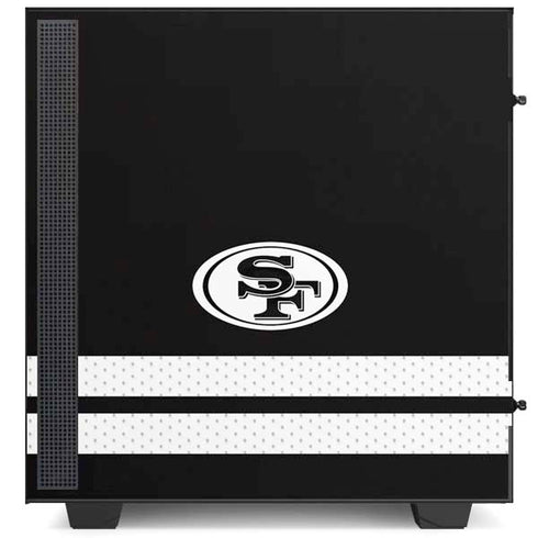 NFL San Francisco 49ers Shutout NZXT H510 Compact ATX Mid-Tower Case Skin