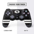 NFL San Francisco 49ers Shutout PS4 Controller Skin