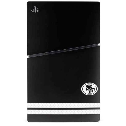 NFL San Francisco 49ers Shutout PS5 Slim Digital Edition Console Skin