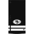 NFL San Francisco 49ers Shutout Xbox Series X Console Skin