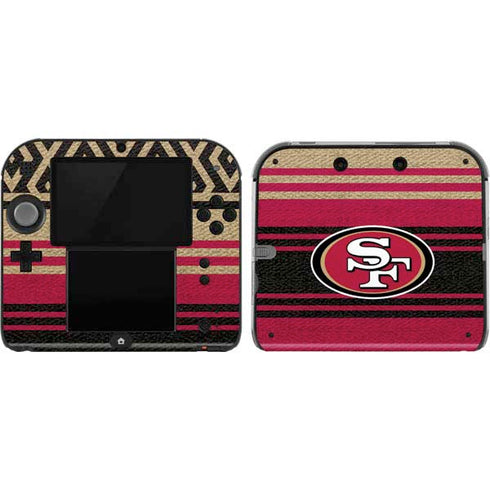 NFL San Francisco 49ers Trailblazer Nintendo 2DS Skin