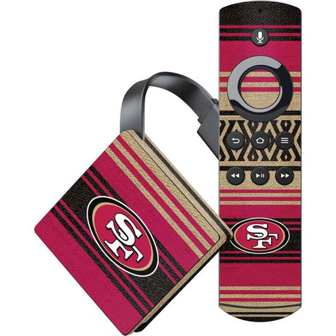 NFL San Francisco 49ers Trailblazer Amazon Fire TV Skin
