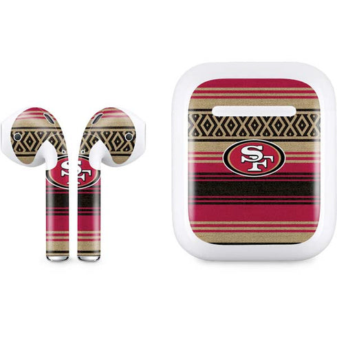 NFL San Francisco 49ers Trailblazer Apple AirPods Skin