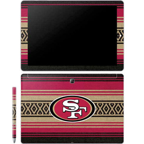 NFL San Francisco 49ers Trailblazer Galaxy Book 12in Skin