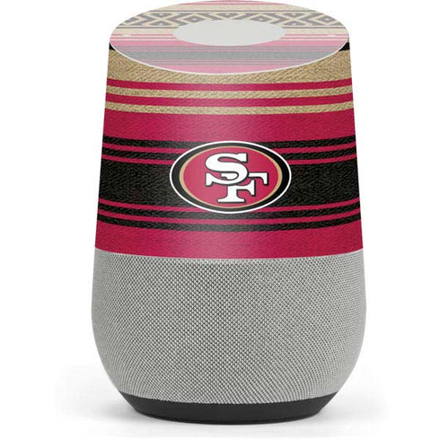 NFL San Francisco 49ers Trailblazer Google Home Skin