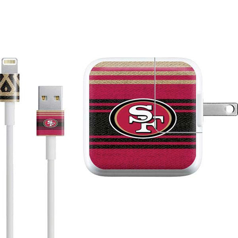 NFL San Francisco 49ers Trailblazer iPad Charger (10W USB) Skin
