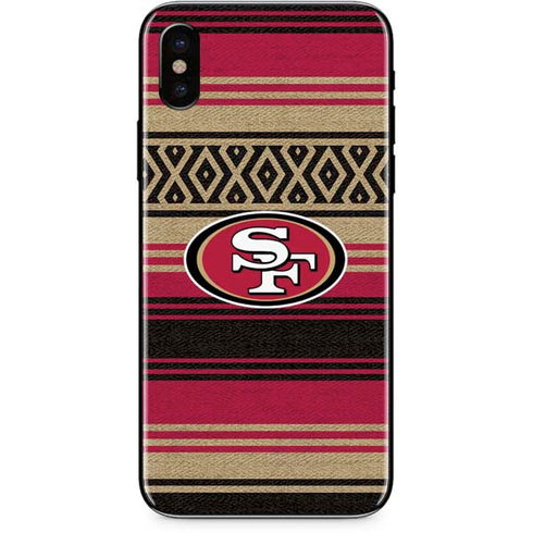 NFL San Francisco 49ers Trailblazer iPhone XS Skin