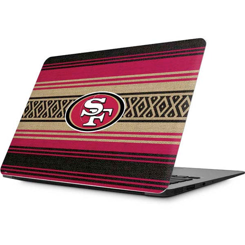 NFL San Francisco 49ers Trailblazer Apple MacBook Skin
