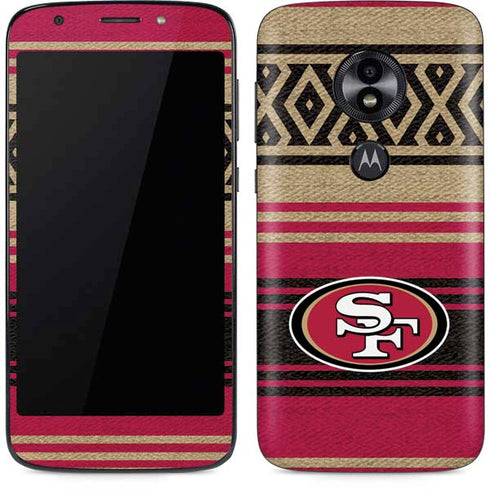 NFL San Francisco 49ers Trailblazer Moto E5 Play Skin
