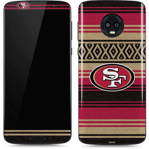 NFL San Francisco 49ers Trailblazer Moto G6 Skin