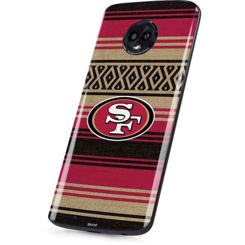 NFL San Francisco 49ers Trailblazer Moto G6 Skin