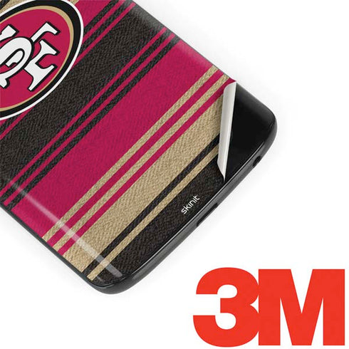 NFL San Francisco 49ers Trailblazer Moto G6 Skin