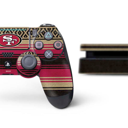 NFL San Francisco 49ers Trailblazer PS4 Slim Bundle Skin